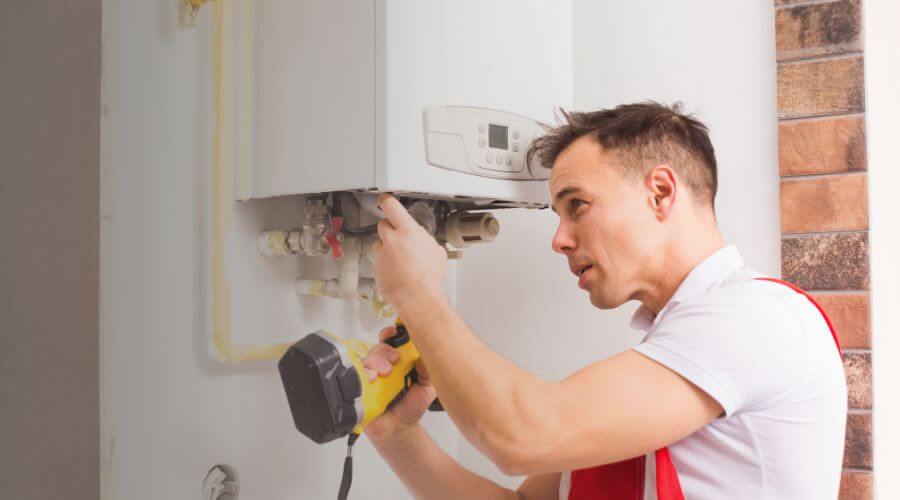 Professional water heater repair in Leisenring, PA